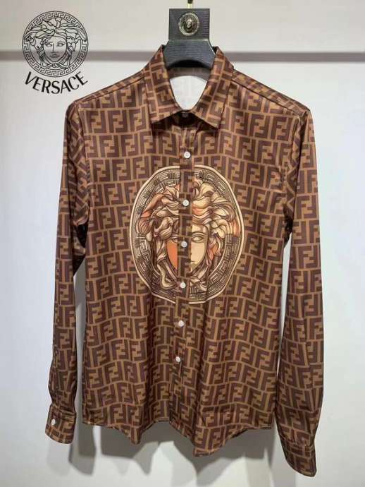 Picture of Versace Shirts Long _SKUVersaceS-XXLsstn0921934